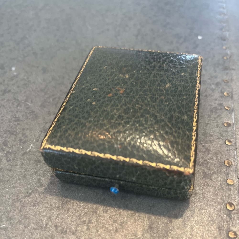 Vintage Jewelry Box with Velvet Liner